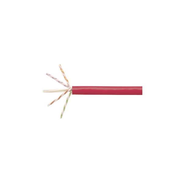 Commscope 23-4P UTP-CMP SOL BC CAT6A, 2091B RED C6A 4/23 U/UTP W1000, 1000FT 2091BREDC6A4/23 - main
